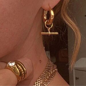 Elegant Hoop Earrings N1312